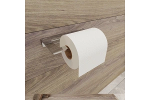 Держатель для туалетной бумаги без крышки сплав металлов IDDIS Slide хром (SLISC00i43) - 2