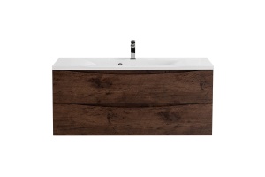 Тумба с раковиной BelBagno Marino 110 темное дерево