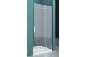 Душевая дверь BelBagno Kraft 100 хром (KRAFT-B-12-60/40-C-Cr-R) - 2