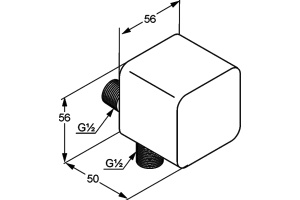 Шланговое подключение Kludi A-QA (6554005-00) - 3