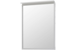 Зеркало Allen Brau Priority 60 с подсветкой серебро матовый