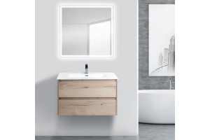 Мебель для ванной BelBagno Kraft 90 rovere galifax bianco