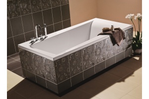 Акриловая ванна Cersanit Lorena 150 ультра белый - 3