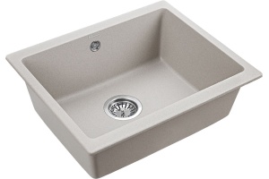 Мойка кухонная Paulmark Gera 55 серый матовый - 2