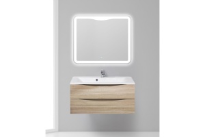 Тумба под раковину Belbagno Marino 100 светлое дерево - 2