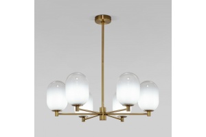 Люстра на штанге Eurosvet Loona 60161/6 латунь