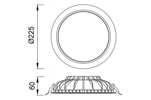 Встраиваемый светильник Mantra Cabrera C0043 - 3