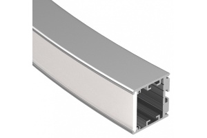 Профиль Arlight SL-ARC-3535-D1500-W90 SILVER (1180мм, дуга 1 из 4) 026598