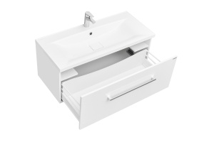 Тумба под раковину Aquaton Мадрид 100 белый - 3