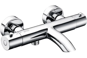 Термостатический смеситель Wasserkraft Berkel для ванны с душем хром