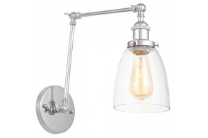 Бра LUMINA DECO Fabi LDW 6800-2 CHR+PR