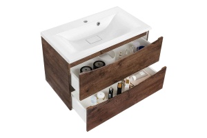 Комплект мебели Vincea Mia 80 темное дерево - 2