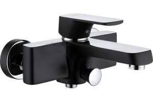 Смеситель для ванны D&K  хром, черный (DA1433215)