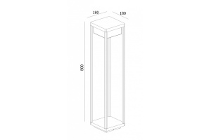 Ландшафтный светодиодный светильник Maytoni Baker Street O021FL-L10B3K - 2