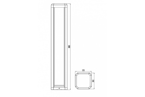 Ландшафтный светодиодный светильник Maytoni Royal Mile O019FL-L12GR3K - 2
