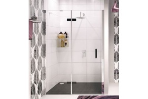 Душевая дверь в нишу Wasserkraft Aller Black 10H05LB 120 см - 2