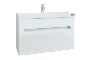 Тумба под раковину подвесная Санта Лондон 80 белый