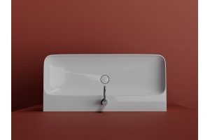 Подвесная раковина Ceramica Nova Aura 102х47 белая - 2