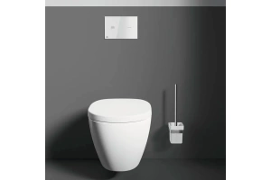 Ершик для унитаза Ideal Standard Iom Square хром, белый (E2194AA) - 2