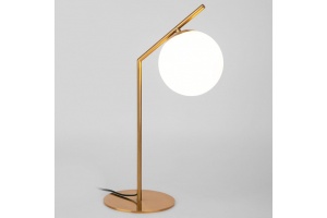 Настольная лампа декоративная Eurosvet Frost 01082/1 латунь