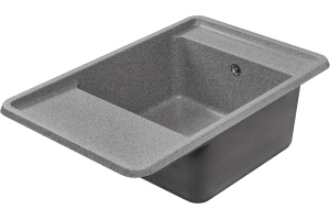 Мойка кухонная AQUATON Беллис 78 серая - 2