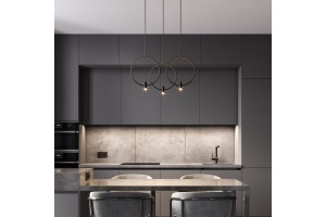 Подвесной светильник Eurosvet Layla 50257/3 LED черный - 2