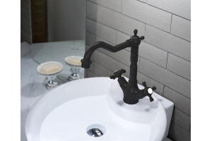 Смеситель Timo Nelson 0143/03F для раковины, черный - 2