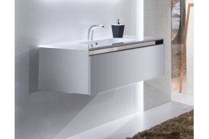 Тумба под раковину Sanvit Кубэ-1 80 белый глянец