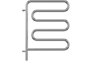 Электрический полотенцесушитель Terminus Ш-образный 450x570 Хром