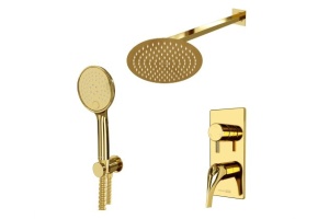 А71207 Встраиваемый комплект для душа с верхней душевой насадкой и лейкой