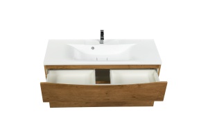 Тумба с раковиной Belbagno Marino 110 светлое дерево - 3