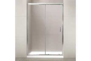 Душевая дверь BelBagno Uno 150 стекло текстурное (UNO-195-BF-1-150-P-Cr)