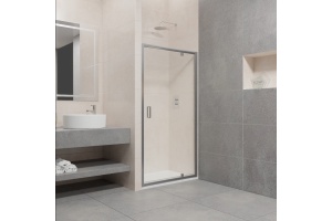 Душевая дверь Rgw Passage PA-105 90x185 профиль хром стекло прозрачное