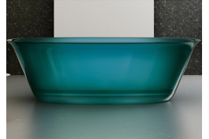 Ванна из полиэфирной смолы Abber Kristall 170х75 бирюзовый