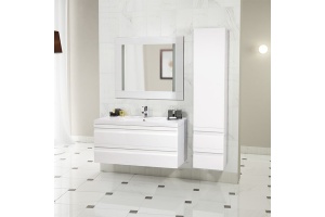 Тумба под раковину Sanvit Тема 100 белый глянец - 3