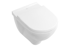 Подвесной унитаз Villeroy & Boch O.Novo белый без сиденья