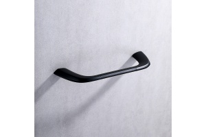 Полотенцедержатель ABBER Nord черный матовый - 2