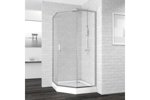 Душевой уголок RGW Passage PA-86 100x120 профиль хром стекло прозрачное