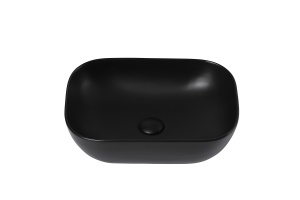 Раковина накладная ABBER Rechteck 46 черная матовая (AC2200MB) - 2