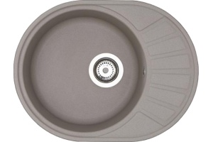 Мойка кухонная AQUATON Чезана серый шелк