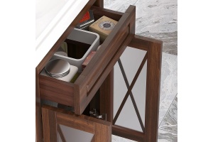 Тумба под раковину Opadiris Палермо 60 светлое дерево - 3