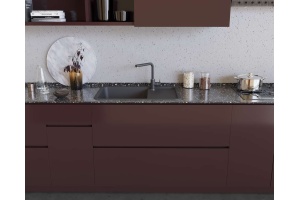 Мойка кухонная Omoikiri Tasogare 86 черная - 2