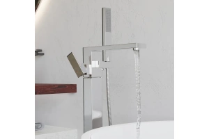 Смеситель напольный для ванны RGW Shower Panels хром - 3