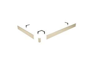 Экран для поддона RGW Acryl N/ST-21 Be 90x120 бежевый