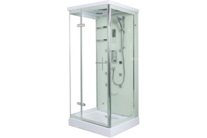 Душевая кабина Weltwasser WW1000 Maine 90x90 L хром (10000001062)