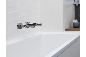 Смеситель для ванны с душем GPD Pedra хром - 2