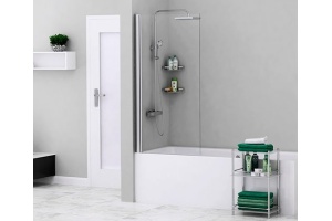 Шторка на ванну Wasserkraft Berkel 48P01-80W - 2