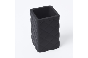 Стакан для зубных щеток WasserKRAFT Mosel черный матовый - 2