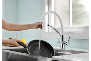 Смеситель Paulmark Siegen для кухонной мойки, хром Si213111-CRw - 3