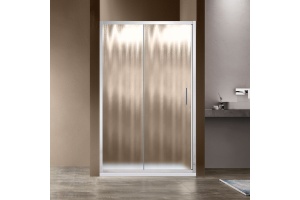 Душевая дверь в нишу Vincea Garda VDS-1G160CH 160 см, профиль хром, стекло шиншилла